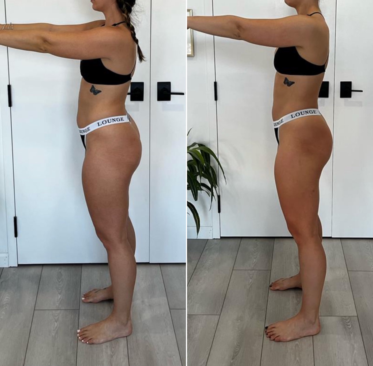 Glute transformation — 8 week results