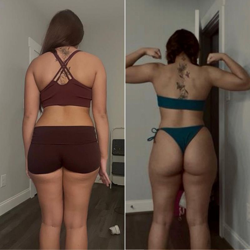 Before and after — Booty Lab Method