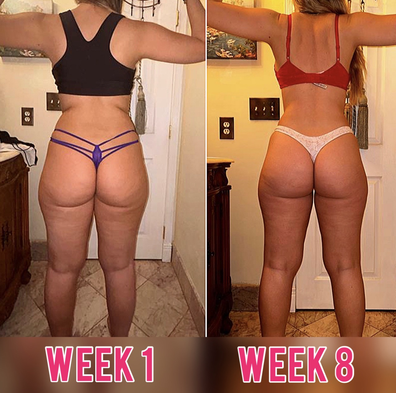 Glute growth transformation