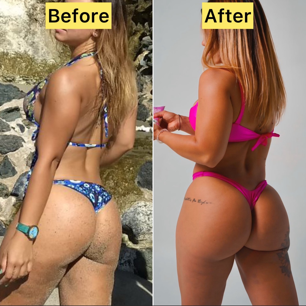 Glute transformation — home workout